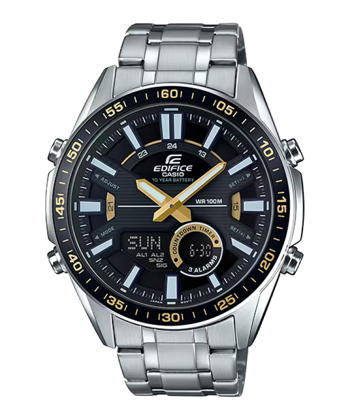 ساعت مچی مردانه EDIFICE کاسیو مدل CASIO-EFV-C100D-1B